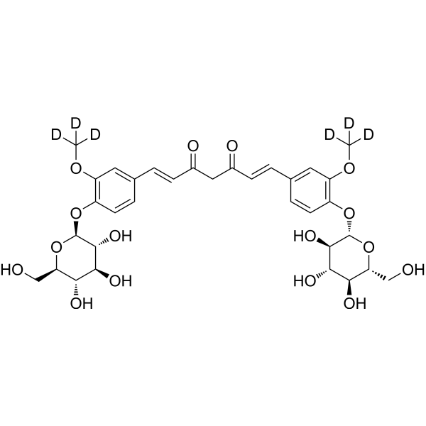 Curcumin diglucoside-d6